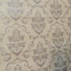 Wachstuchkissen / Outdoor Kissen Barock Vanille Muster