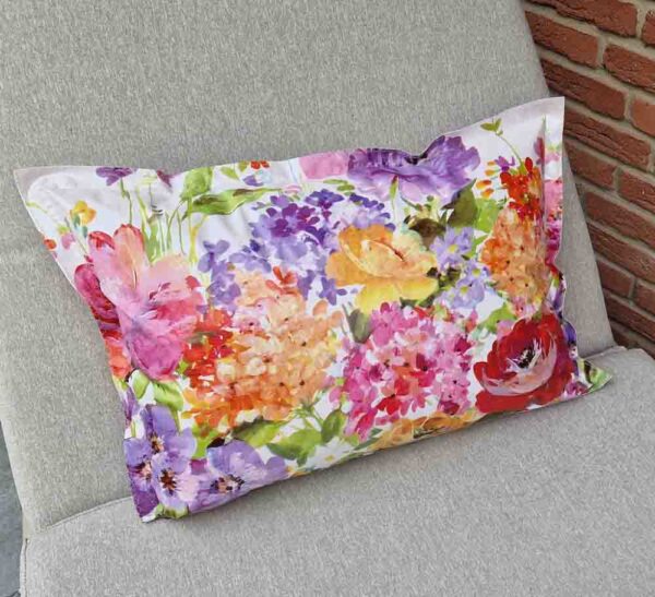 Outdoor Kissen Blumen 45x60cm
