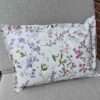 Wachstuchkissen / Outdoor Kissen Blumen 40*60cm