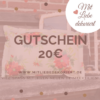 Webseite Gutschein Kissen 20€