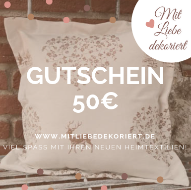 Website Gutschein Kissen 50€