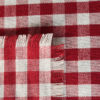 Tischdecke Rot kariert (aus Stoff)