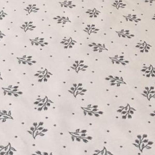 Christbaumdecke Zweige creme
