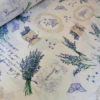 Meterware Lavendel - Stoff zum Selbernähen