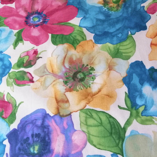 Tischläufer Bunte Blumen