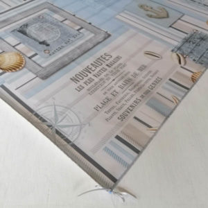 Mitteldecke Maritim Shabby