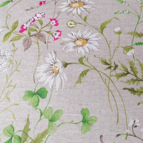 Wiesenblumen Meterware Beschichtete Baumwolle