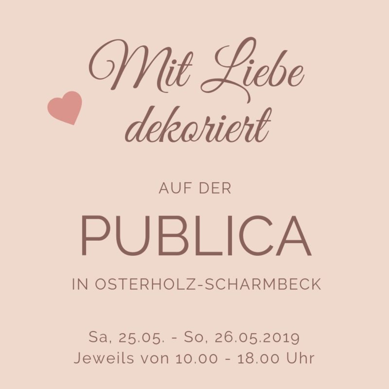 Mit Liebe dekoriert