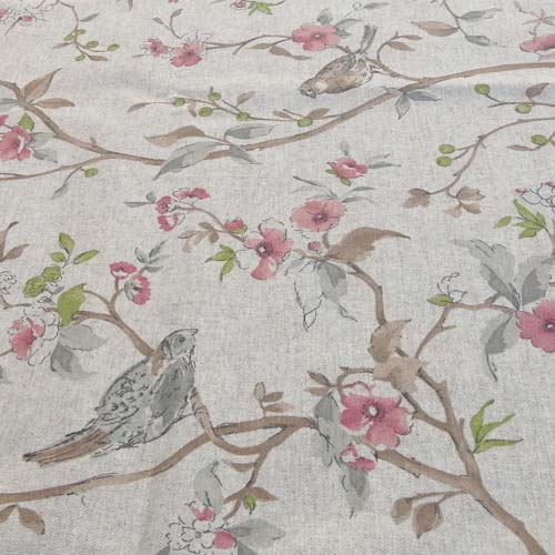 Tischdecke Vogel aus beschichteter Baumwolle