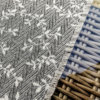 Blätterranken aus Jacquard