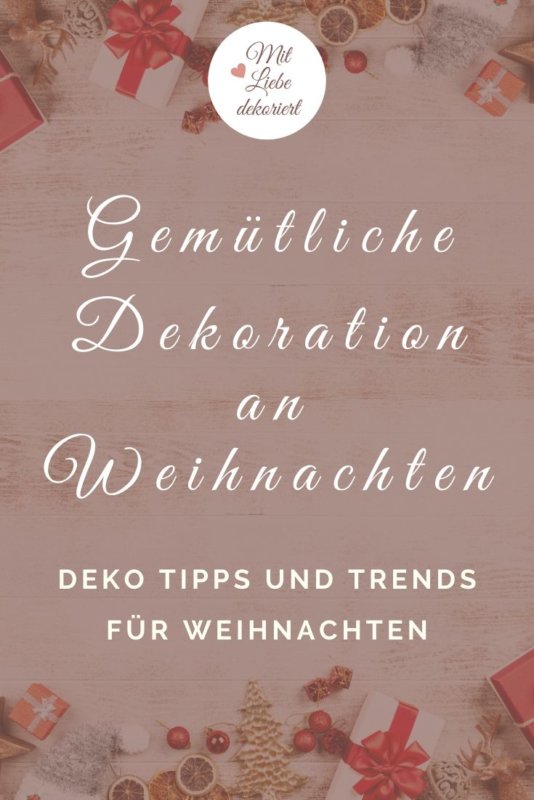 Ideen für die Weihnachtsdeko in Haus und Garten Pinterest