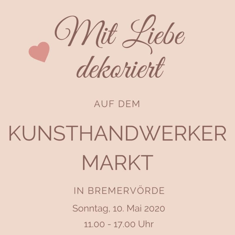 Mit Liebe dekoriert