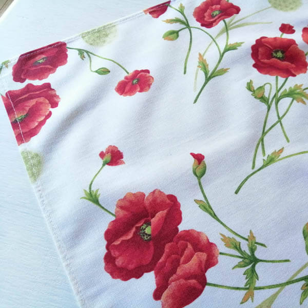 Mitteldecke Mohn