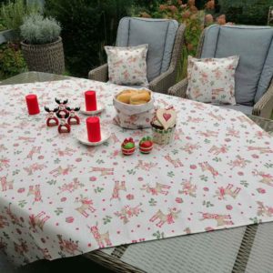 Tischdecke Rudolf aus beschichteter Baumwolle