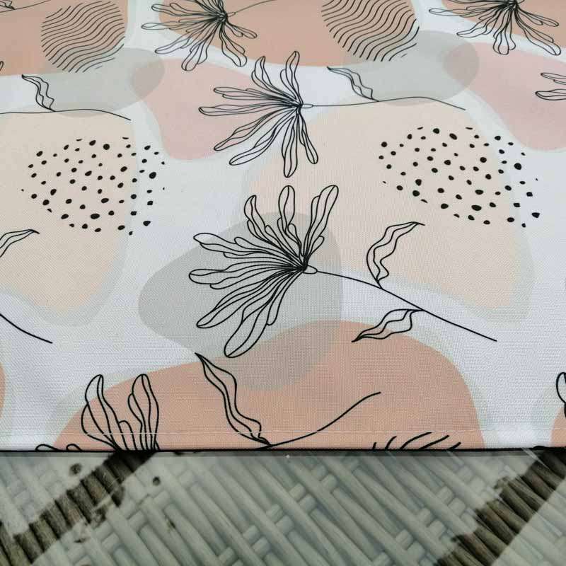 Tischdecke 80x80 für den Garten