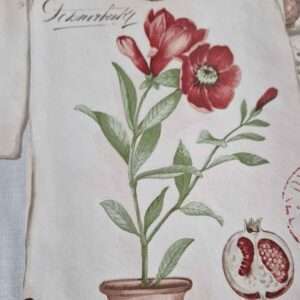 Mitteldecke mit Blumen (Wachstuch) – Bild 13