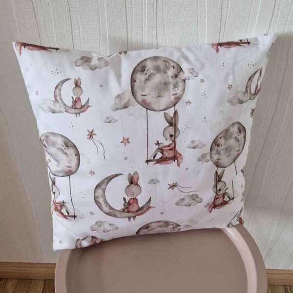 Kissenhuelle für Kinder-Haeschen auf dem Mond
