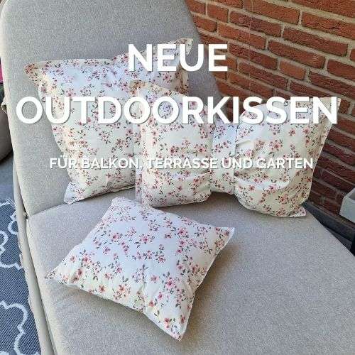 Neue Outdoorkissen